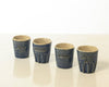 Handmade ceramic shots